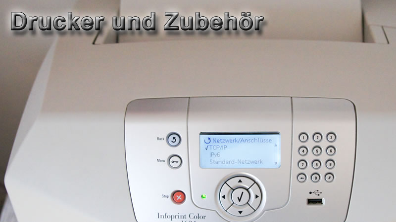 Drucker und Zubehör